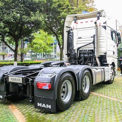 Gebruikte man Tgx-serie zware vrachtwagen 560 pk 6X4 luchtophanging stoeltractor
