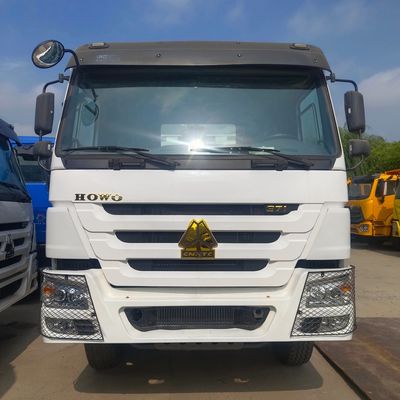 371 pk handgeschakelde transmissie Gebruikte Haowo 371 dumptruck met Sinotruk chassis en banden