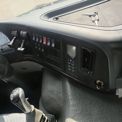 Dumptruck met handgestuurd stuur 6X4 met hydraulische stuur- en krachtondersteunende banden