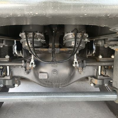 Dumptruck met handgestuurd stuur 6X4 met hydraulische stuur- en krachtondersteunende banden