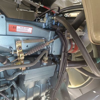 Dumptruck met handgestuurd stuur 6X4 met hydraulische stuur- en krachtondersteunende banden