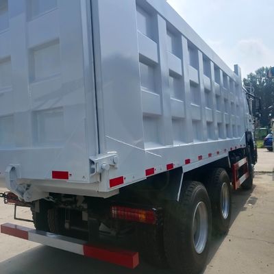 Voorste opheffing, dumptype schoon gebruikte Haowo 371 dumptruck met Sinotruk-chassis