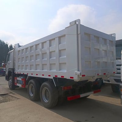 Voorste opheffing, dumptype schoon gebruikte Haowo 371 dumptruck met Sinotruk-chassis