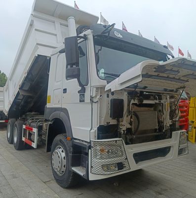 Gebruikte dumptruck met elektrische assistentie en Sinotruk chassis