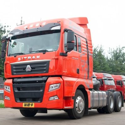 Sinotruck 480 pk half-trailer met air suspension stoel en 8.800 kg pakket brutogewicht