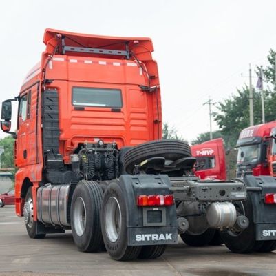 Sinotruck 480 pk half-trailer met air suspension stoel en 8.800 kg pakket brutogewicht
