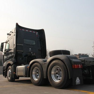 600L brandstoftank 420 pk 6x4 trekker met ≤5 zitplaatsen Nationale zware vrachtwagen HOWO A7-serie