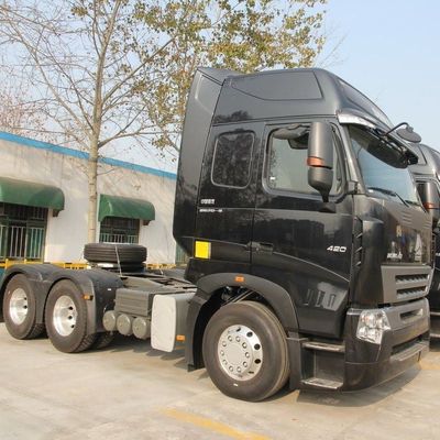 6×4 aandrijflijn Shacman 420 pk luchtophanging stoel sleepvoertuig voor opleggers Truck