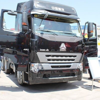 Sinotruck HOWO A7 Serie 6X4 Dump Truck met sleephalve aanhangwagen en 400L brandstoftank