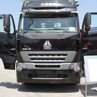 Sinotruck HOWO A7 Serie 6X4 Dump Truck met sleephalve aanhangwagen en 400L brandstoftank