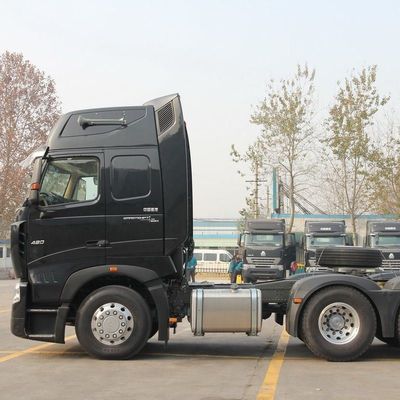 Sinotruck HOWO A7 Serie 6X4 Dump Truck met sleephalve aanhangwagen en 400L brandstoftank