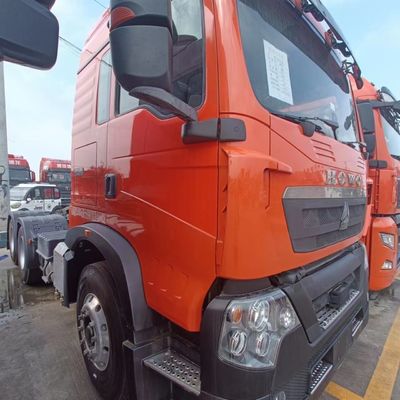 Aanvankelijke betaling 375 pk HOWO-tractortruck voor zware slepen- en halve aanhangwagens
