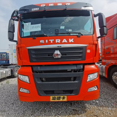 Op maat gemaakte aanvraag Luchtveringstoel 480 pk CNG-tractor voor het slepen van een halve aanhangwagen