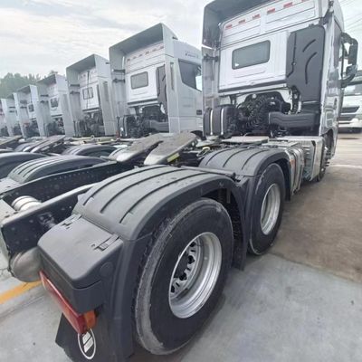 Auman Dump Trailer 400 pk zware trekker met luchtophanging bestuurdersstoel werking