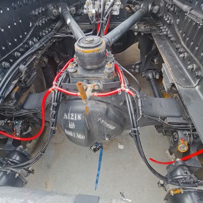 Aanvankelijke betaling Zware dumptrailer met 400 pk sleepvermogen en luchtophanging