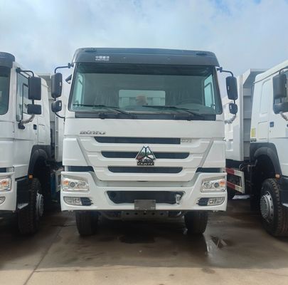 6×4 HOWO Diesel 371 pk Zware dumptruck 10 wielen Handmatig vervoervoertuig voor ≤5 zitplaatsen