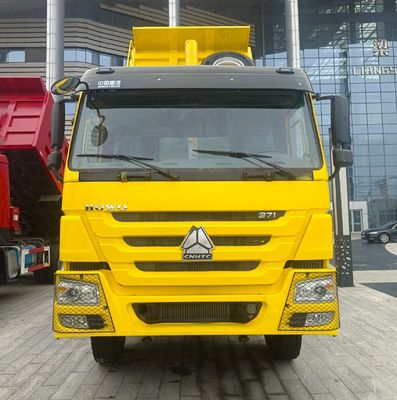 Heavy Duty HOWO Diesel Self Dumping Transport Truck 4-6L Motorcapaciteit en verzendkosten