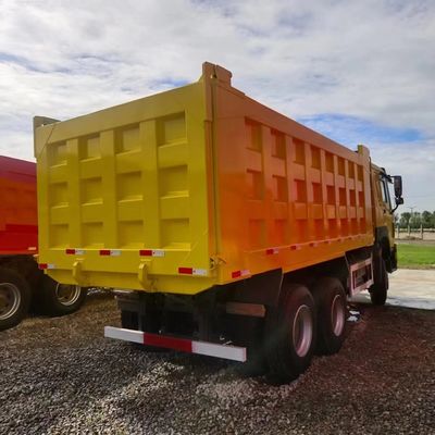 Banden 371HP HOWO Dump Truck Gebruikt Transport Zelf Zwaar Werk met ECE bandencertificering