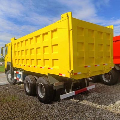 Banden 371HP HOWO Dump Truck Gebruikt Transport Zelf Zwaar Werk met ECE bandencertificering