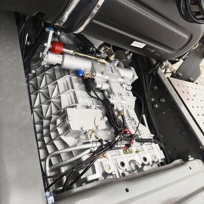 400L brandstoftank koolstofstaal ZZ4257N3247E1H Diesel zware vrachtwagen voor het slepen van een halve aanhangwagen