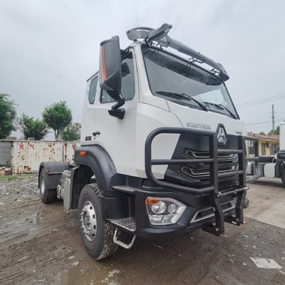 Zwaar vrachtwagen voor het slepen van een halve aanhangwagen aandrijflijn 4 × 2 1000L brandstoftank