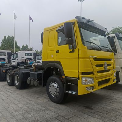 Hydraulisch stuur met krachtondersteuning HOWO aanhangwagen trekker 6X4 tweedehands vrachtwagen
