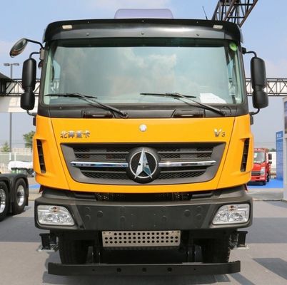 320 pk Shacman 8X4 Tweedehands vrachtwagen met hydraulisch stuur en banden
