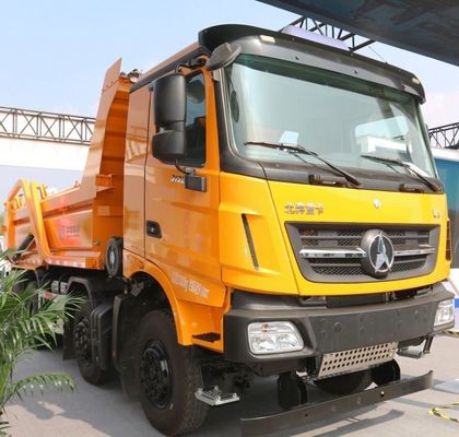 Shacman 8X4 Tweedehands vrachtwagen Beiben V3 320 pk Hydraulisch stuur zelf dumpende munt US