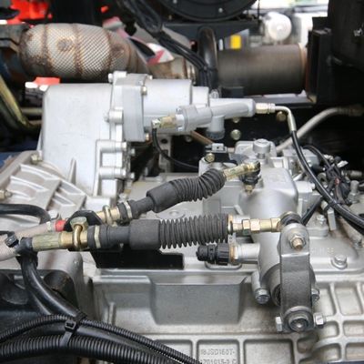 Shacman 8X4 Tweedehands vrachtwagen Beiben V3 320 pk Hydraulisch stuur zelf dumpende munt US
