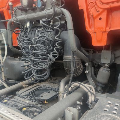 Aanhangwagens met luchtophangstoel voor trekmotoren met een capaciteit van &gt; 8 l en voor zware voertuigen