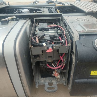 Aanhangwagens met luchtophangstoel voor trekmotoren met een capaciteit van &gt; 8 l en voor zware voertuigen