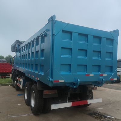 Aanvankelijke betaling HOWO 371HP Transport dumptruck met economisch ontwerp van trekkerkop