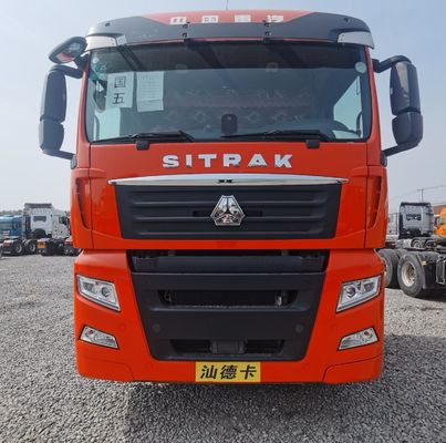 Gebruikte 480 pk ZZ4257N3247E1H Tipper Trailer Dealer Truck met 600L brandstoftank Gebruikt