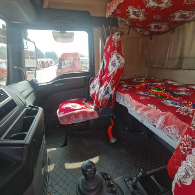 Gebruikte 480 pk ZZ4257N3247E1H Tipper Trailer Dealer Truck met 600L brandstoftank Gebruikt