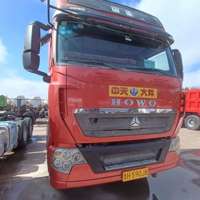 High Capacity Diesel Engine Shacman Tractor Trailer voor het trekken en gebruiken van een halve aanhangwagen