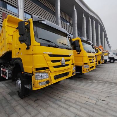 Sinotruk HOWO 8*4 12wheel Kipper Transportvrachtwagen 371HP-375HP Voorste hefstijl