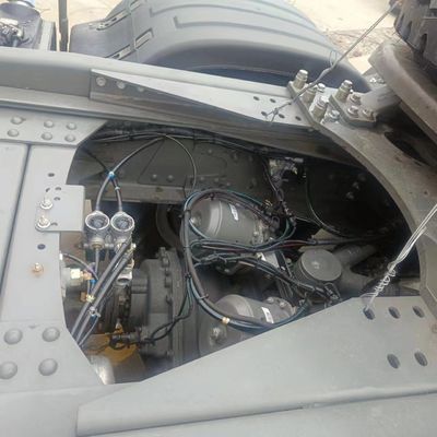 Cargobox van koolstofstaal zware dieselauto met hydraulisch stuur met hulp van de motor