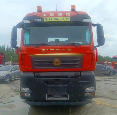 Shandeka Trailer Tractor Tweedehands 6X4 Tractor Vooraan Truck met hydraulisch stuur