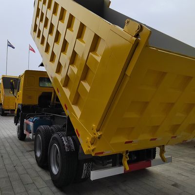 Tweedehands 6X4 6X6 Tipper Truck 371HP-375HP 10 banden 20m3 met 11m*2.55m*3.45m Grootte