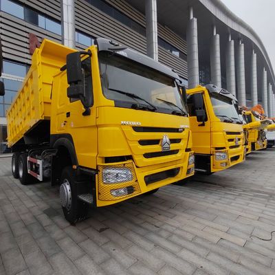 Gebruikte Sinotruk N7 6X4 dumptruck met handgestuurde lading en hydraulisch stuur