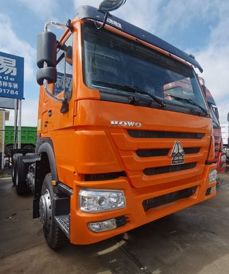 Gepersonaliseerde aanvraag Gebruikte zware dieseltractor vrachtwagen met air suspension stoel korting