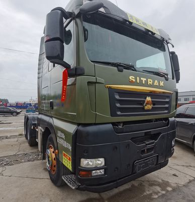 ZZ4257N3247E1H 31-40t Tweedehands zware vrachtwagen met 1000L brandstoftank en luchtophangstoel