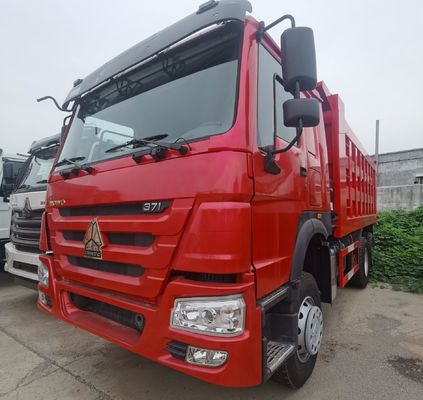 Hydraulisch stuur Sinotruck Gebruikte dumptruck met Hovo 6X4 LHD en bandenconstructie