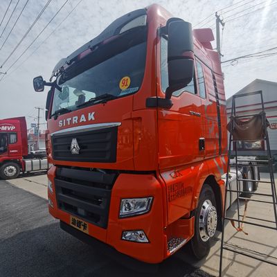 Design van buisloze banden Gebruikte zware CNG-tractor voor langeafstands sleepwerk
