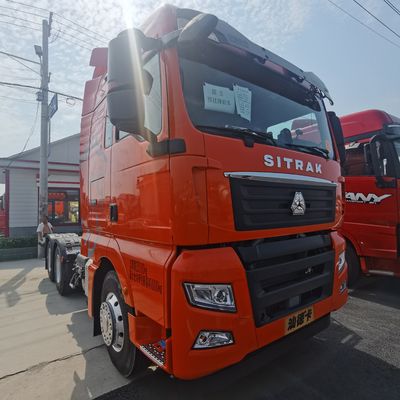 31-40 t laadvermogen Sinotruck Gebruikte vrachtwagen met 1000L brandstoftank en luchtophangstoel