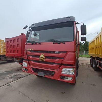 Sinotruck Hovo 6X4 LHD Dump Truck met hydraulisch kracht-ondersteund stuursysteem gemaakt