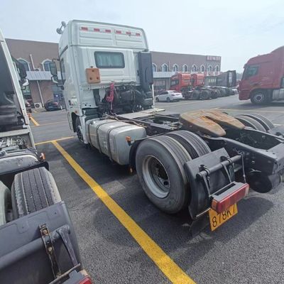 Laadcapaciteit Shacman Dump Trailer met 600L brandstoftank en air suspension stoeltractor
