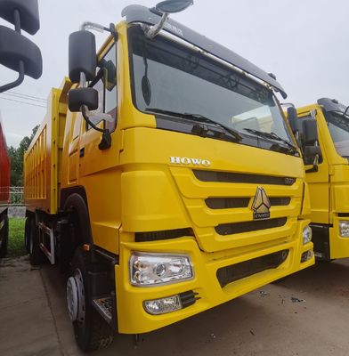 11m*2.55m*3.45m Voorste opheffingsstijl Gebruikte dumper met banden en hydraulisch systeem