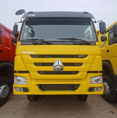 Banden en stuurbekrachtiging Hovo 6X4 LHD Gebruikte dumptruck voor uw transportbedrijf