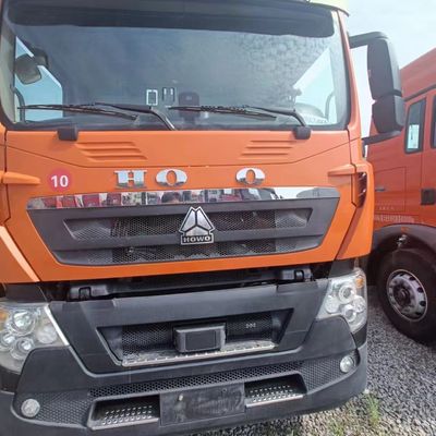 400L brandstoftank gebruikte Sinotruk HOWO 6X4 trekker vrachtwagen met en geschatte levertijd
